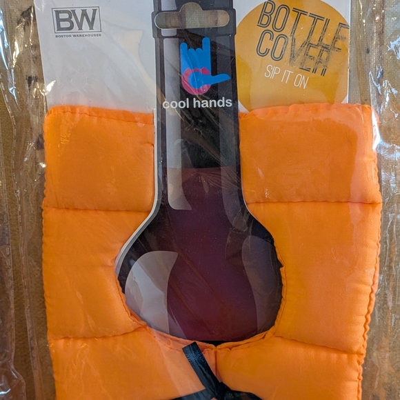 SALE TODAY ONLY! Life Vest Novelty Wine Bottle Cover - Picture 2 of 5